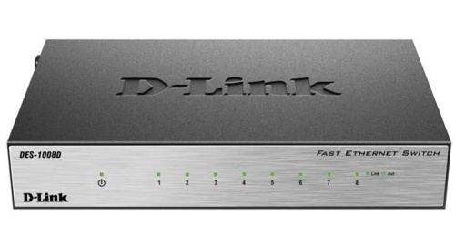 Коммутатор D-Link DES-1008D