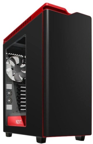 Корпус Miditower NZXT H440 черный/красный CA-H442W-M1