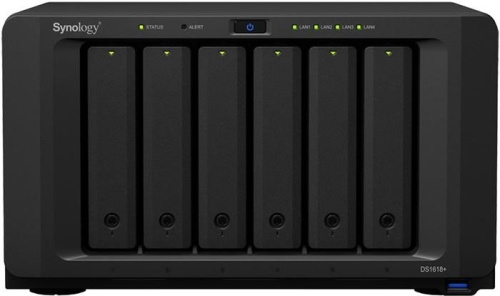 Сетевое хранилище данных (NAS) Synology DS1618+