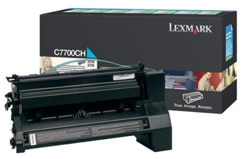 Тонер-картридж оригинальный Lexmark C7700CH