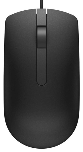 Беспроводная мышь Dell MS116 Optical Black Mouse (Kit) 570-AAIR