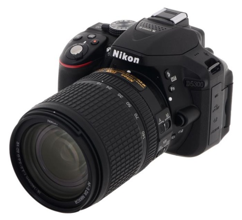 Цифровой фотоаппарат Nikon D5300 черный VBA370K002