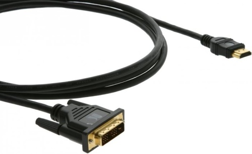 Кабель-переходник HDMI<->DVI(F) Kramer C-HM/DM-3 97-0201003 Кабель-переходник HDMI<->DVI(F) Kramer C-HM/DM-3 97-0201003