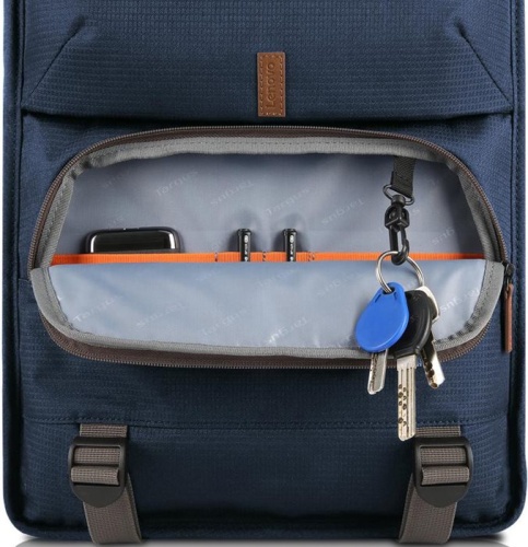 Сумка для ноутбука Lenovo 15.6 B810 синий полиэстер (GX40R47786) фото 6