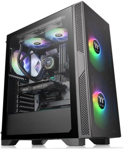 Корпус Miditower Thermaltake Versa T25 Black CA-1R5-00M1WN-00