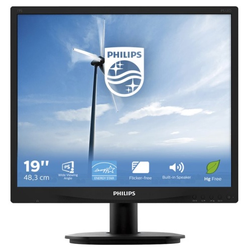 Монитор Philips 19S4QAB (00/01) черный фото 9