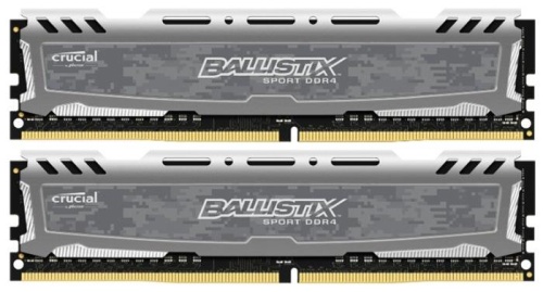 Модуль памяти DDR4 Crucial 16Gb (2x8Gb KIT) Ballistix Sport (BLS2C8G4D26BFSBK) Модуль памяти DDR4 Crucial 16Gb (2x8Gb KIT) Ballistix Sport (BLS2C8G4D26BFSBK)