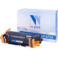 Картридж совместимый лазерный NV Print Q2672A YELLOW NV-Q2672AY