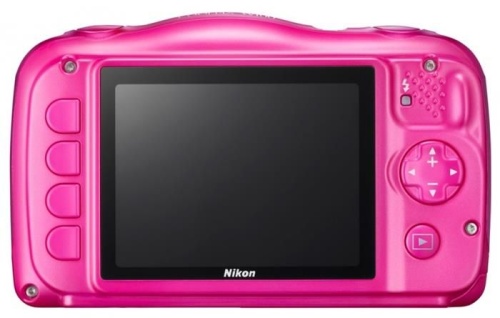 Цифровой фотоаппарат Nikon CoolPix W100 розовый VQA012K001 фото 4