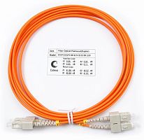 Патчкорд оптоволоконный Cabeus FOP-62-SC-SC-3m