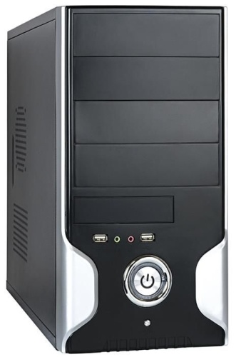 Корпус Minitower ExeGate MA-363 Black-Silver EX189003RUS