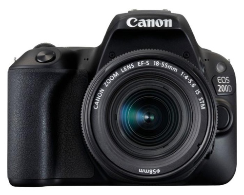 Цифровой фотоаппарат Canon EOS 200D черный 2250C002 фото 2