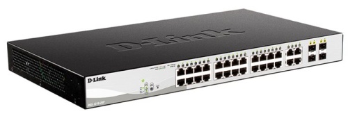 Коммутатор PoE D-Link DGS-1210-28P/F3A фото 2