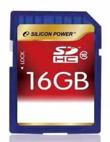   SDHC Silicon Power 16 SP016GBSDH010V10