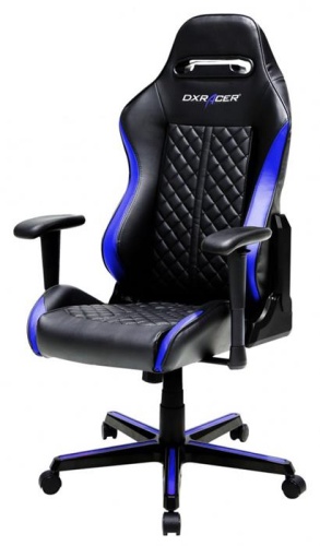 Игровое кресло DXRacer OH/DH73/NB Drifting чёрно-синее фото 2 Игровое кресло DXRacer OH/DH73/NB Drifting чёрно-синее фото 2