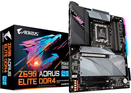 Мат. плата Socket1700 GIGABYTE Z690 AORUS ELITE DDR4 фото 5