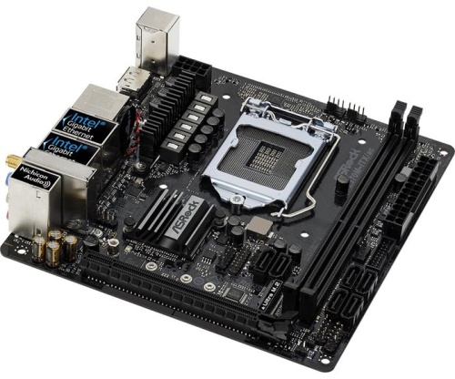 Мат. плата Socket1151 ASRock Z370M-ITX/AC фото 2