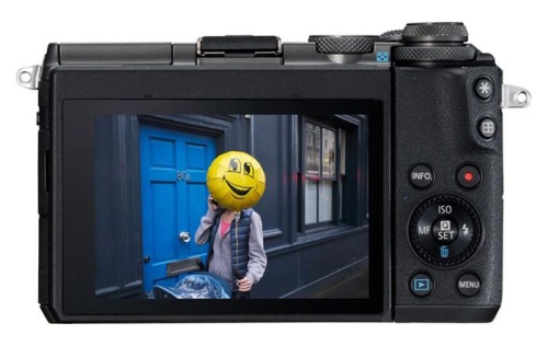 Цифровой фотоаппарат Canon EOS M6 черный 1724C002 фото 2