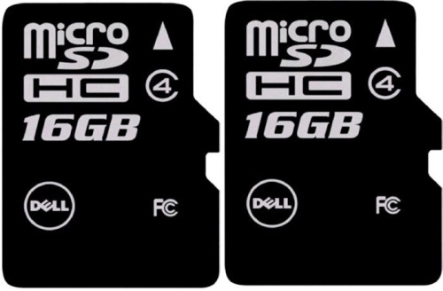 Серв. опция - память Dell microSDHC/SDXC 2*16GB Card for G14 385-BBKJ-2PCS-T