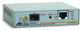  Allied Telesis 1000T to SFP Media Converter AT-MC1008/SP-YY