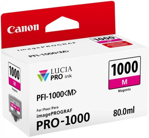 Оригинальный струйный картридж Canon PFI-1000 M 0548C001