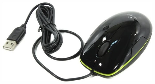 Мышь Logitech M150 черный/зеленый 910-003743 фото 2