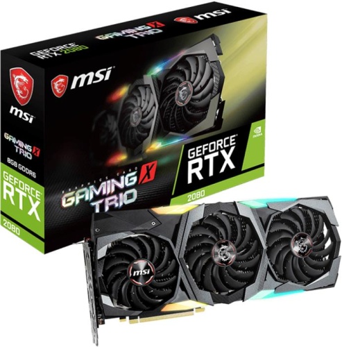 Видеокарта PCI-E MSI 8192Mb RTX 2080 GAMING X TRIO фото 5