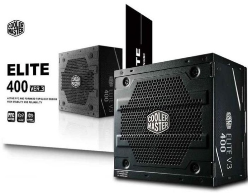 Блок питания Cooler Master 400W Elite 400 ver.3 (MPW-4001-ACABN1-EU) фото 4 Блок питания Cooler Master 400W Elite 400 ver.3 (MPW-4001-ACABN1-EU) фото 4