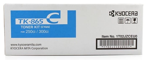 Тонер-картридж оригинальный Kyocera TK-865C 1T02JZCEU0 Тонер-картридж оригинальный Kyocera TK-865C 1T02JZCEU0