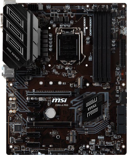 Мат. плата Socket1151v2 MSI Z390-A PRO (Z390-A PRO)