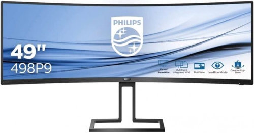 Монитор Philips 498P9 черный 498P9/00