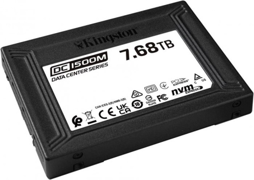 Накопитель SSD U.2 2.5 Kingston 7.68Tb DC1500M (SEDC1500M/7680G) Накопитель SSD U.2 2.5 Kingston 7.68Tb DC1500M (SEDC1500M/7680G)