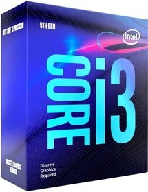  Socket1151 v2 Intel Core i3-9100F BOX BX80684I39100FS RF7W