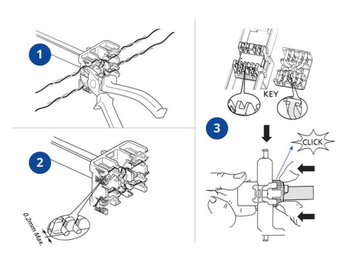 Модуль-вставка Cabeus KJ-RJ45-Cat.5E-180-Toolless фото 6