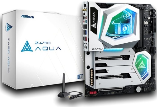 Мат. плата Socket1200 ASRock Z490 AQUA фото 9