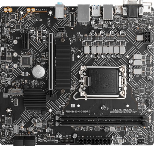 Мат. плата Socket1700 MSI PRO B660M-G DDR4