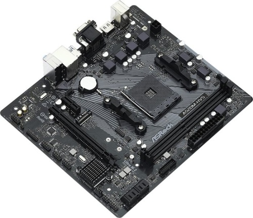 Мат. плата SocketAM4 ASRock A520M-HVS фото 2