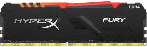Модуль памяти DDR4 Kingston 8Gb HyperX Fury RGB HX430C15FB3A/8 фото 2