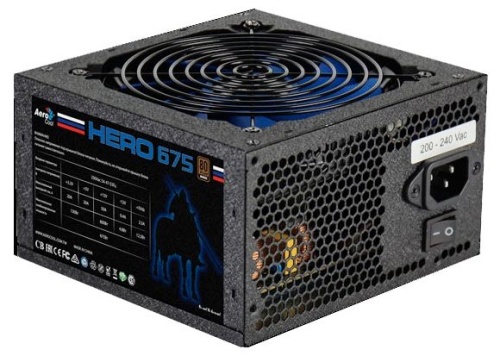 Блок питания Aerocool 675W HERO 675