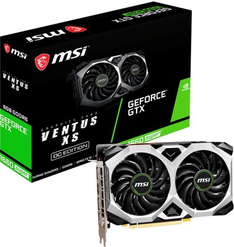 Видеокарта PCI-E MSI 6144Mb GTX 1660 SUPER VENTUS XS OC фото 5