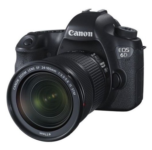 Цифровой фотоаппарат Canon EOS 6D KIT черный 8035B108 фото 2