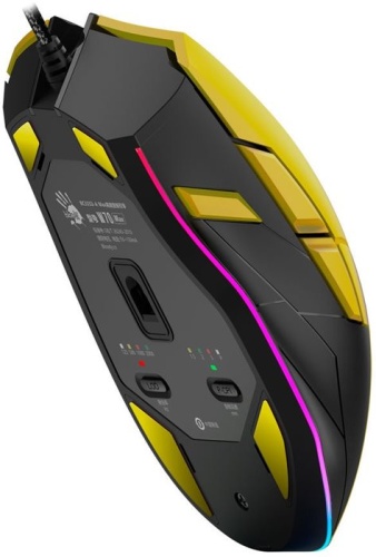 Мышь A4Tech Bloody W70 Max Punk желтый/черный W70 MAX PUNK фото 8 Мышь A4Tech Bloody W70 Max Punk желтый/черный W70 MAX PUNK фото 8