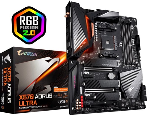 Мат. плата SocketAM4 GIGABYTE X570 AORUS ULTRA RTL фото 6