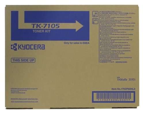 Тонер-картридж оригинальный Kyocera TK-7105 черный