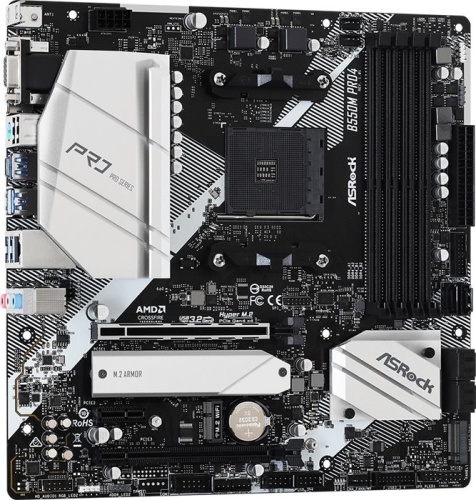 Мат. плата SocketAM4 ASRock B550M PRO4 RTL фото 3