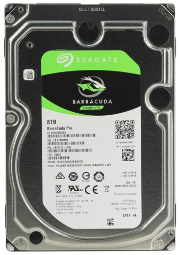 Жесткий диск SATA HDD Seagate 8000Gb Barracuda PRO ST8000DM005