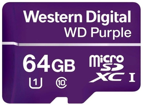 Карта памяти micro SDXC Western Digital 64GB UHS-I WDD064G1P0A WDC