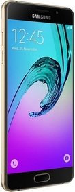 Смартфон Samsung Galaxy A5 (2016) SM-A510F 16Gb золотистый SM-A510FZDDSER