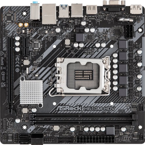 Мат. плата Socket1700 ASRock H610M-HDV