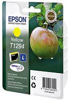 Оригинальный струйный картридж Epson T1294 C13T12944012 желтый